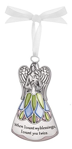 When I Count My Blessings I Count You Twice – Guardian Angel Ornament by Ganz