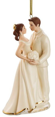 Lenox 2013 Always and Forever Bride and Groom Hanging Ornament
