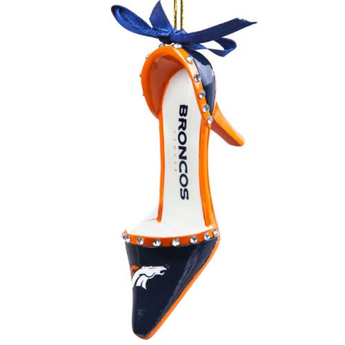 Denver Broncos High Heel Ornament