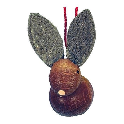 11-0090 – Christian Ulbricht Ornament – Bunny – 1″”H x .5″”W x .75″”D
