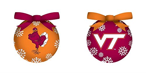 Virginia Tech Boxed LED Ornament Set