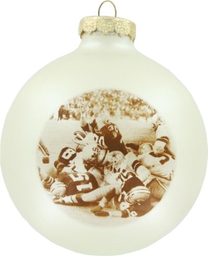 Green Bay Packers Round Ornament – Ice Bowl