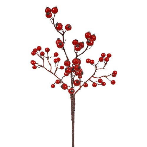 Vickerman 13″ Red Mixed Berry Pick Outdoor P101202