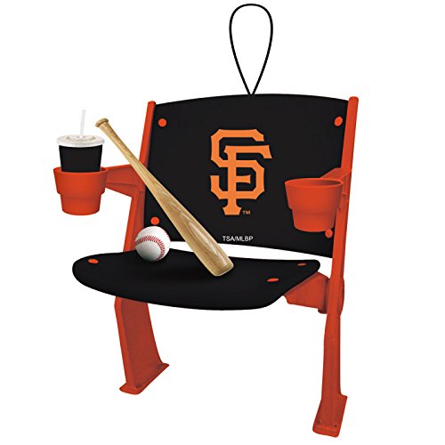 San Francisco Giants Official MLB 4 inch x 3 inch Stadium Seat Ornament