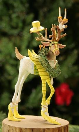 Patience Brewster Dashaway Prancer Reindeer Ornament