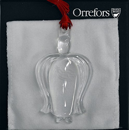 Orrefors Angel of Peace Ornament