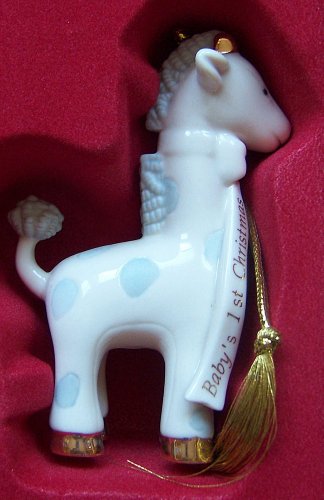 2011 Lenox American by Design Baby’s First Christmas (Boy) Giraffe Christmas Ornament