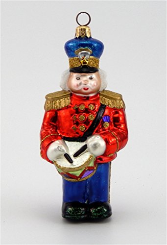 Toy Soldier-Blown Glass Ornament