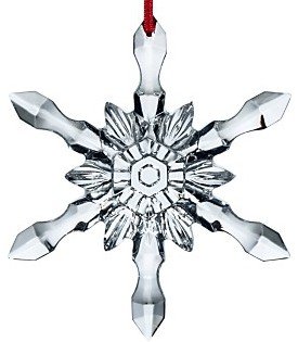 Baccarat 2012 Christmas Snowflake Ornament #2613010