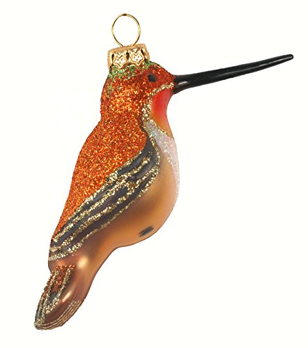 Rufous Hummingbird Ornament