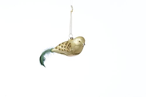 Sage & Co. XAO16762PL 8″ Glass Bird Ornament