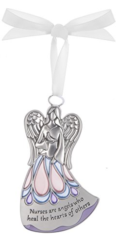 Nurses are Angels Who Heal Others – Guardian Angel Ornament by Ganz