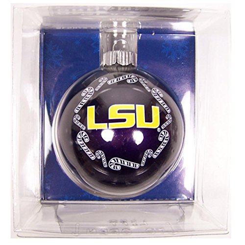 LSU Tigers Official NCAA 2 5/8 inch 3″ Small Christmas Ornament by Topperscot
