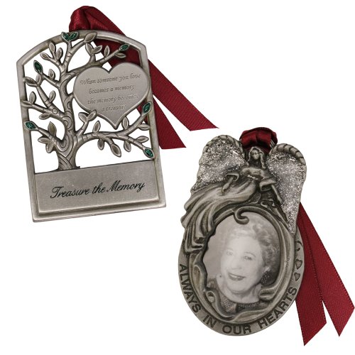 Gloria Duchin 2-Piece Memorial Ornament Gift Set