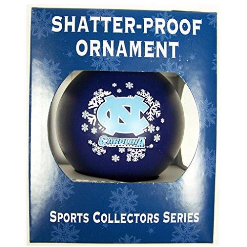 North Carolina Tar Heels Official NCAA 3 inch Shatterproof Christmas Ornament by Topperscot