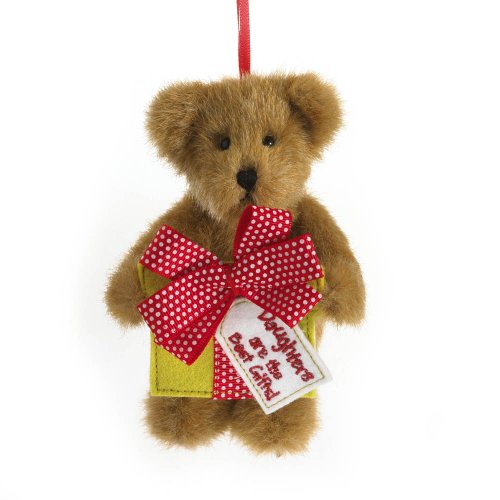 Enesco Boyds Plush 5-Inch Holiday Thinking of You Ornament, Daughter