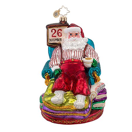 Christopher Radko Another Successful Christmas Glass Ornament – From Scenes from the North Pole Collection – New for 2013 – 4.5″H.