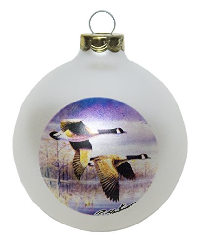 Wildlife Series Collectible Glass Ball Ornament (Goose)