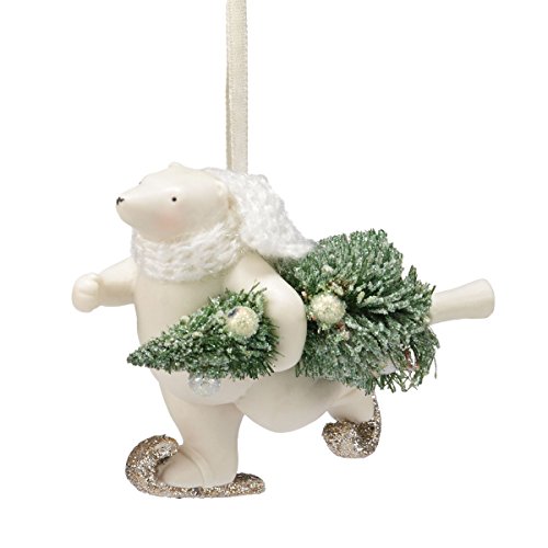 Snowbabies Department 56 Snowbabies Dream Collection Polar Delivery Ornament, 3.25-Inch
