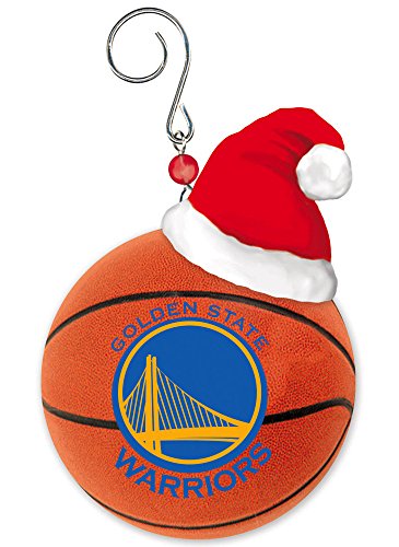 Golden State Warriors Logo Basketball Christmas Ornament