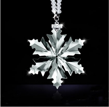 Swarovski Annual Edition 2015 Crystal Snowflake Ornament