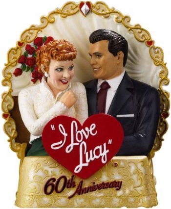 Carlton Cards Heirloom “I Love Lucy” 60th Anniversary Christmas Ornament