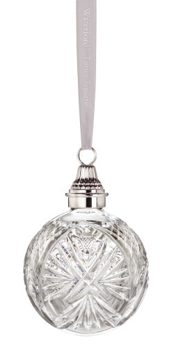Waterford Crystal Times Square Let There Be Joy LED Ball, Christmas Ornament