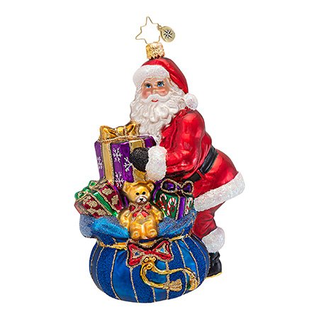 Christopher Radko – A Gift for You – Heirloom Collectable Christmas Ornament