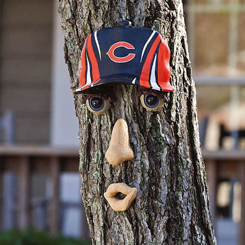 NFL Chicago Bears Resin Tree Face Ornament