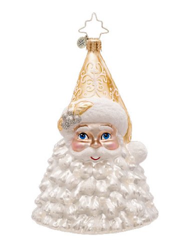 Christopher Radko Glass Frosty Kris Kringle Santa Claus Christmas Ornament #1017121