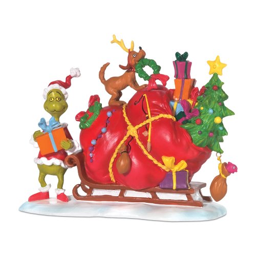 Department 56 Grinch Villages from Department 56 Grinch’s Small Heart Grew Village Accessory, 3-3/4-Inch