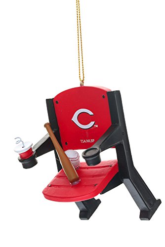 Cincinnati Reds Official MLB 4 inch x 3 inch Stadium Seat Ornament