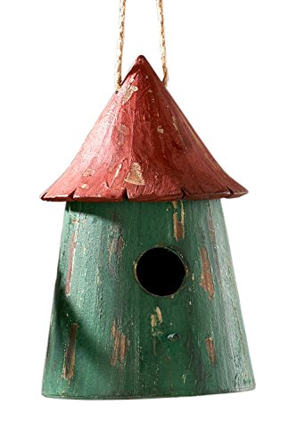 Sage & Co. XAO14794RG Round Birdhouse Ornament Set