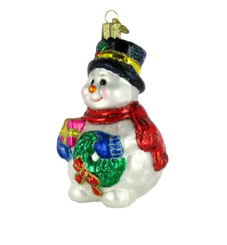 Old World Christmas Lumpy Snowman Ornament