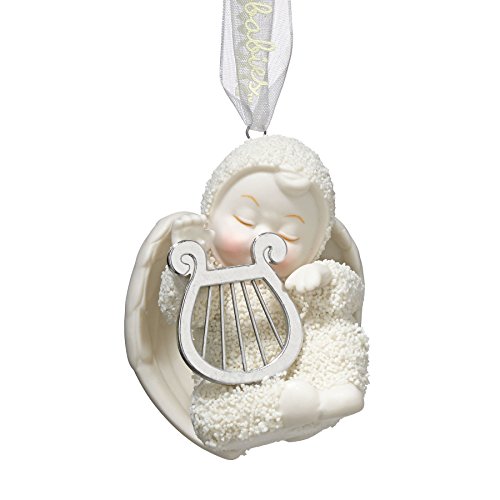 Snowbabies Dream Collection Heavenly Music Ornament, 2.5-Inch
