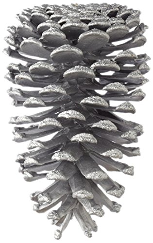 Sage & Co. XAO17410SV 5″ Pine Cone Ornament