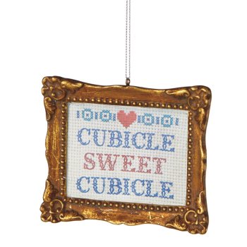 “Cubicle Sweet Cubicle” Ornament