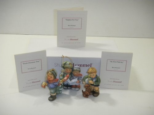 Studio Hummel Set 2 # 96032 Christmas Ornament Collection … Surprise For You , Fresh Christmas Tree , My Favorite Nativity