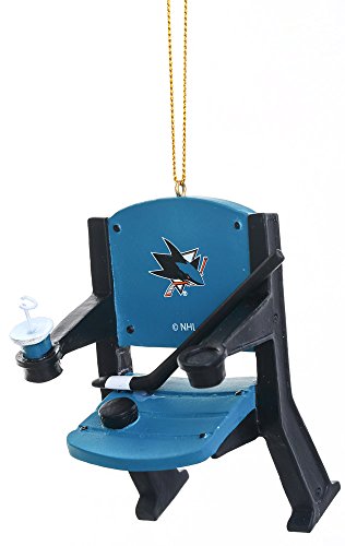 Stadium Chair Ornament, San Jose Sharks
