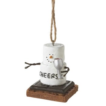 S’mores “Cheers” Ornament