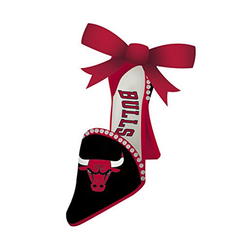 Chicago Bulls Official NBA 3 inch x 1.5 inch Team Shoe Ornament