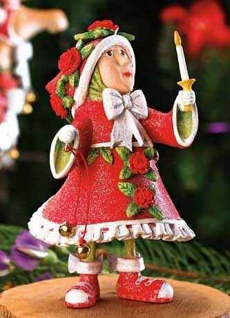 4.5″ Patience Brewster Krinkles Donna’s Light Elf Christmas Ornament