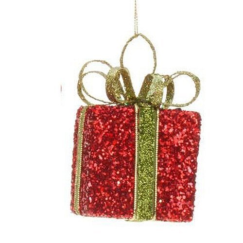 Christmas Ornaments | Present Gift Ornament – A | Mark Roberts