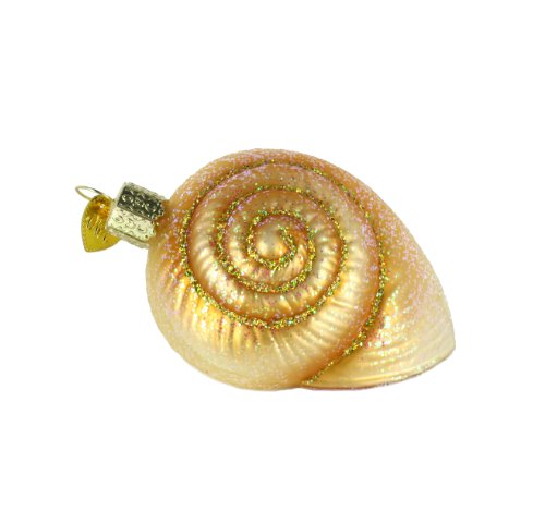 Old World Christmas Spiral Shell Ornament