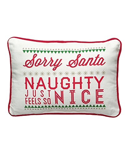 Sorry Santa 15″ x 10″ Decorative Pillow
