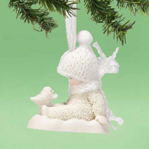 Snowbabies Chilly Chick Chat Ornament, 2.5-Inch