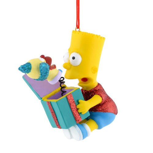 Department 56 Simpsons Giftware Bart’s Gift Ornament, 2-Inch