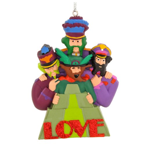 The Beatles Yellow Submarine Love Christmas Ornament