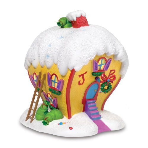 Department 56 Grinch Villages Cindy-Lou Who’s House, 7.48-Inch