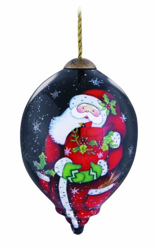Ne’Qwa Santa Snuggles Ornament